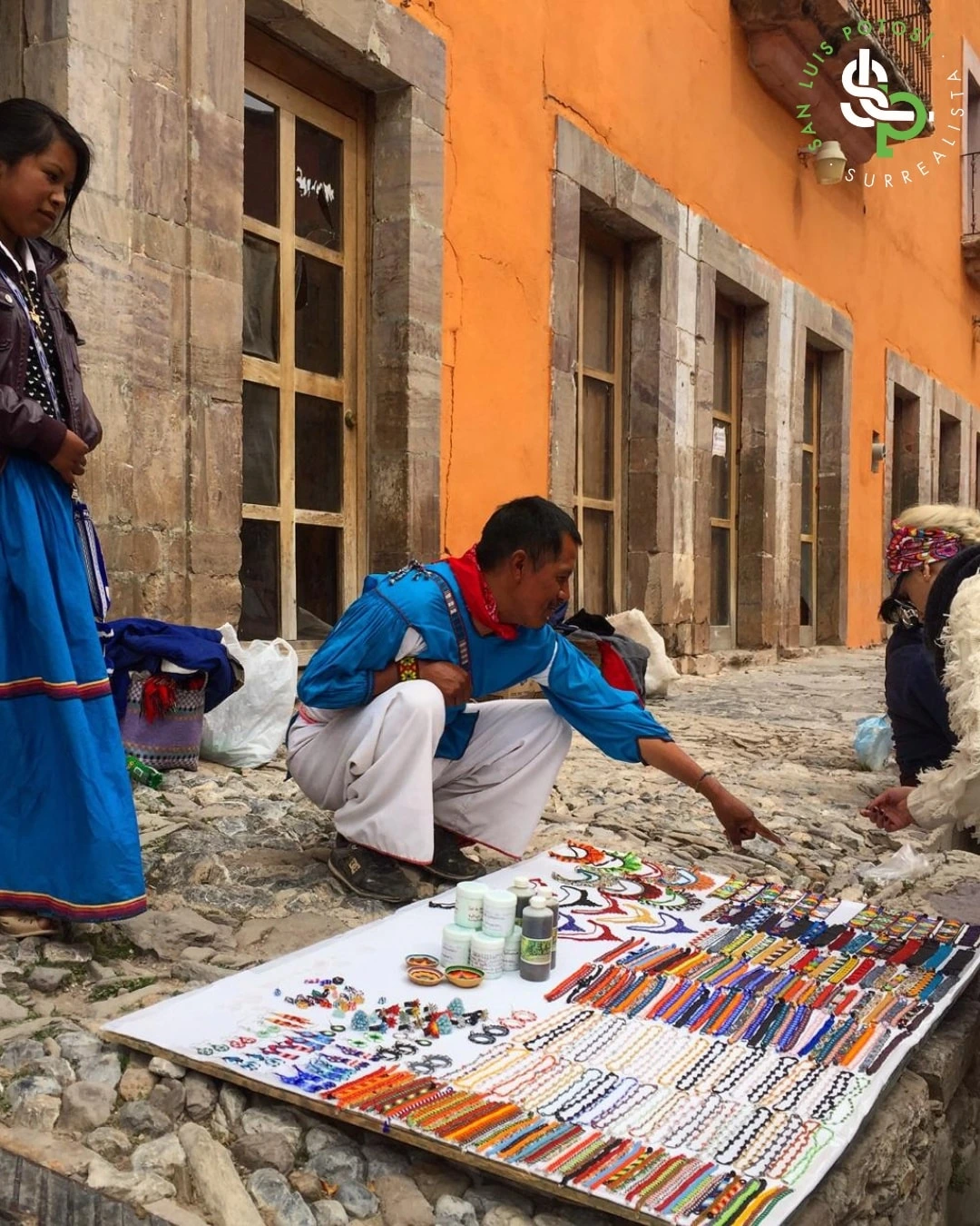 street vedors in real de catorce
