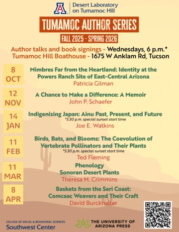 Tumamoc Author Series 2025 2026