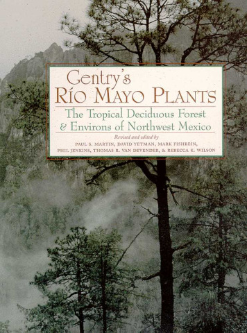 Gentry's Rio Mayo Plants book cover